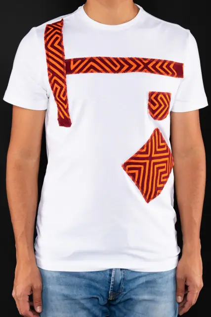 T-shirt blanc homme, taille S